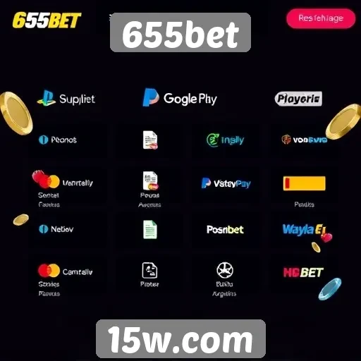 Descubra os métodos de pagamento aceitos pelo 655bet